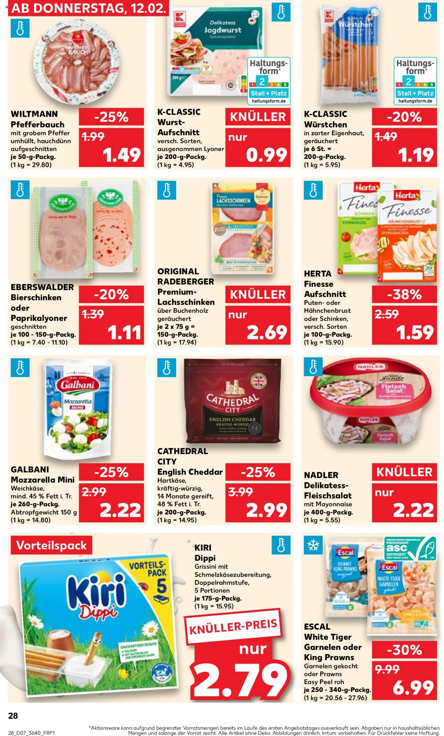 Kaufland Prospekt 	 – gültig ab 12.02.2026 | Seite: 28