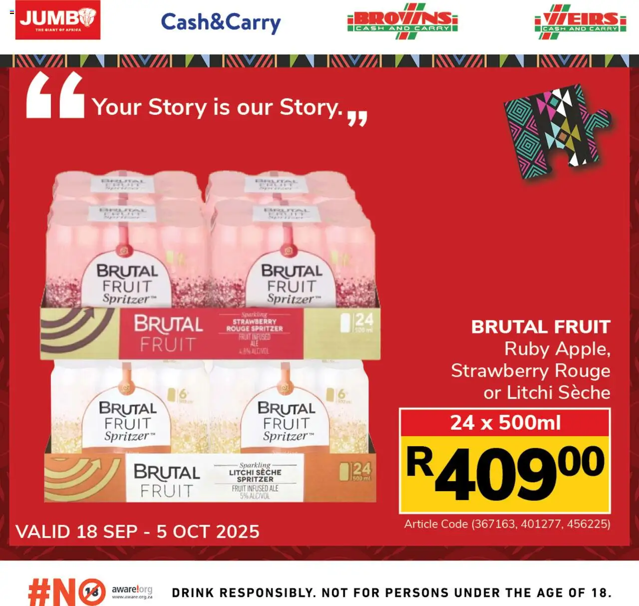 New Jumbo catalogue – valid from 18.09.2025 | Page: 4 | Products: Fruit