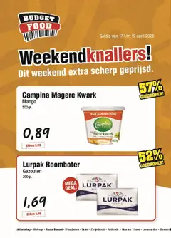 Budget Food folder - Voorbeeld van een folder van Budget Food, geldig van 17.04.2026