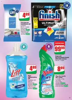 Dino Gazetka od 18.06.2025 | Strona: 73 | Produkty: Cleaner, Zapach, Finish, Kapsułki do zmywarki