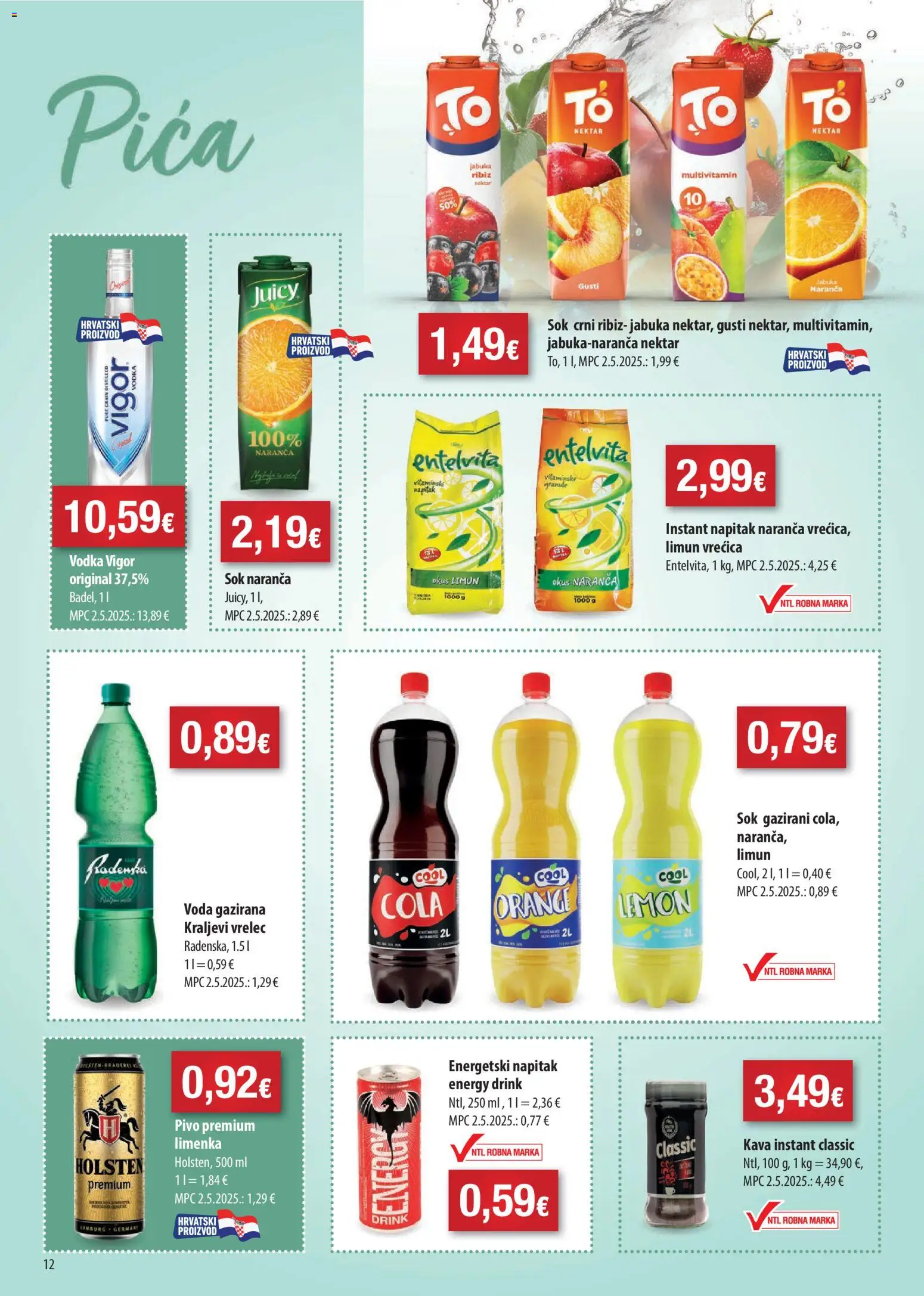 Boso katalog | vrijedi od 18.02.2026 | Stranica: 12 | Proizvodi: Pica, Kava, Sok, Jabuka