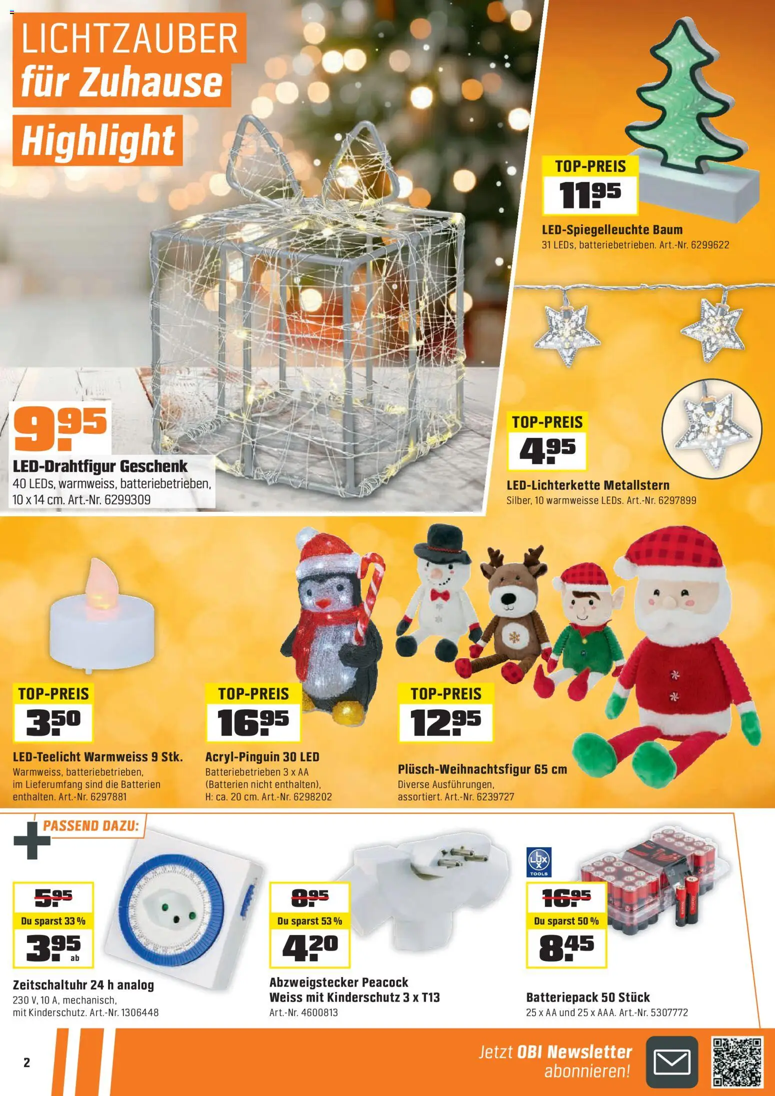 OBI - Die OBI Weihnachtswelt. – gültig ab 30.11.2025 | Seite: 2
