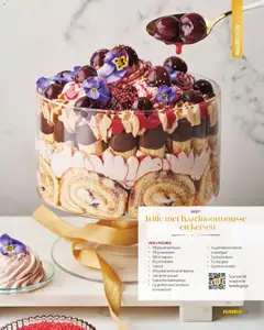 Jumbo - Op en top kerst bij Jumbo - Kerstfolder - Voorbeeld van een folder van Jumbo, geldig van 14.05.2026 | Pagina: 55 | Producten: Kersen, Pot, Slagroom