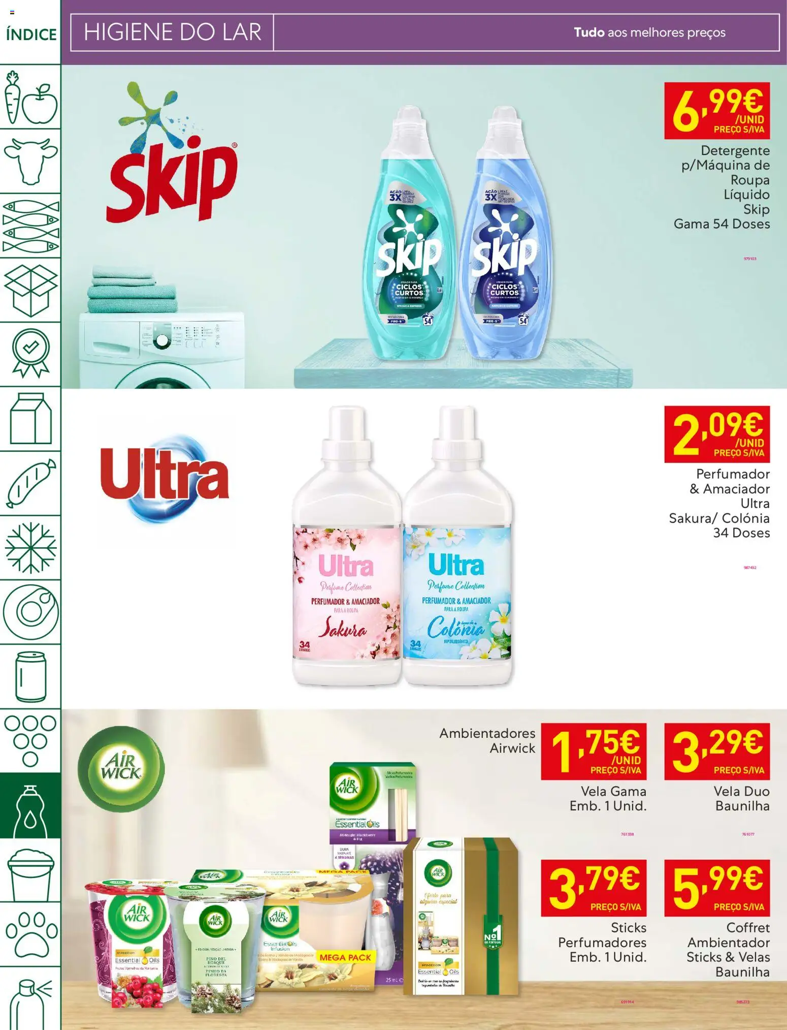 Recheio folheto │ válido de 06.01.2026 | Página: 38 | Produtos: Perfume, Detergente, Velas