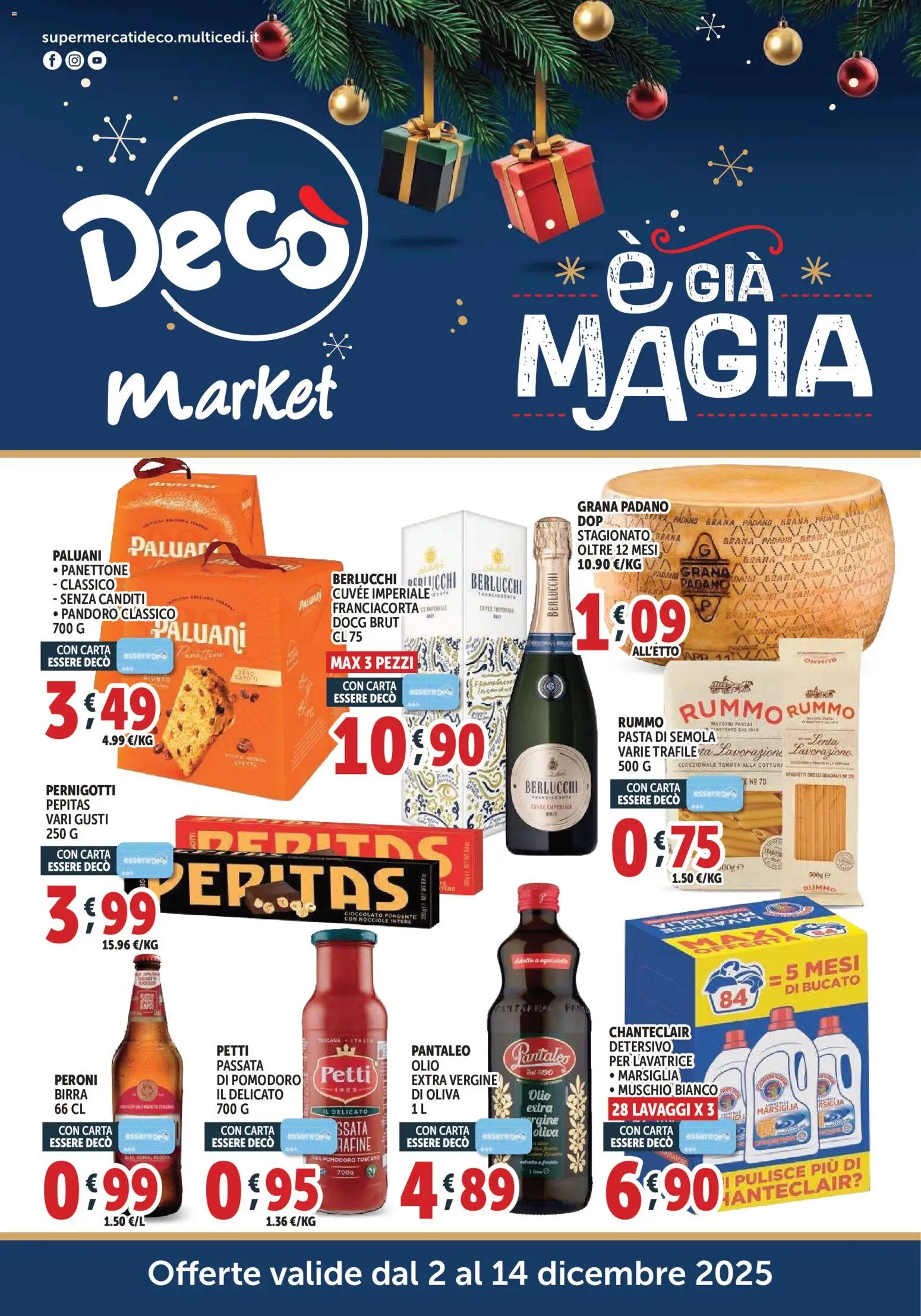 Volantino Decò del 02.12.2025 | Pagina: 1
