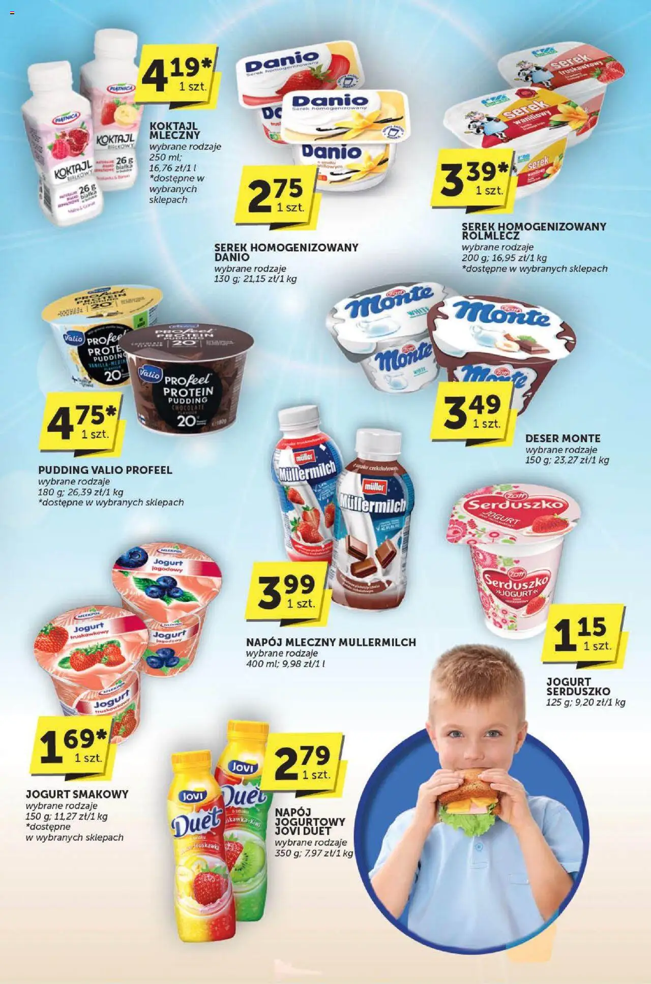 Groszek Gazetka - Katalog od 21.08.2025 | Strona: 3 | Produkty: Serek homogenizowany, Serek, Jogurt