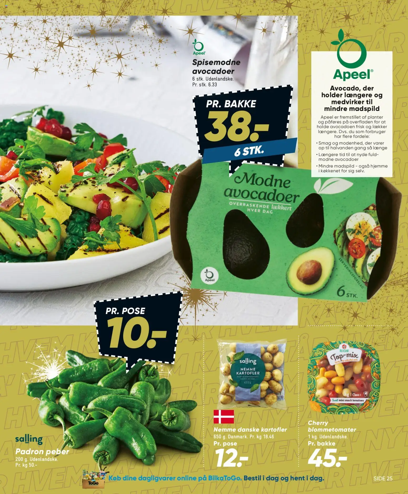 Bilka tilbudsavis – gyldig fra 25.12.2025 | Side: 30 | Produkter: Kartofler, Peber, Cherry, Søm