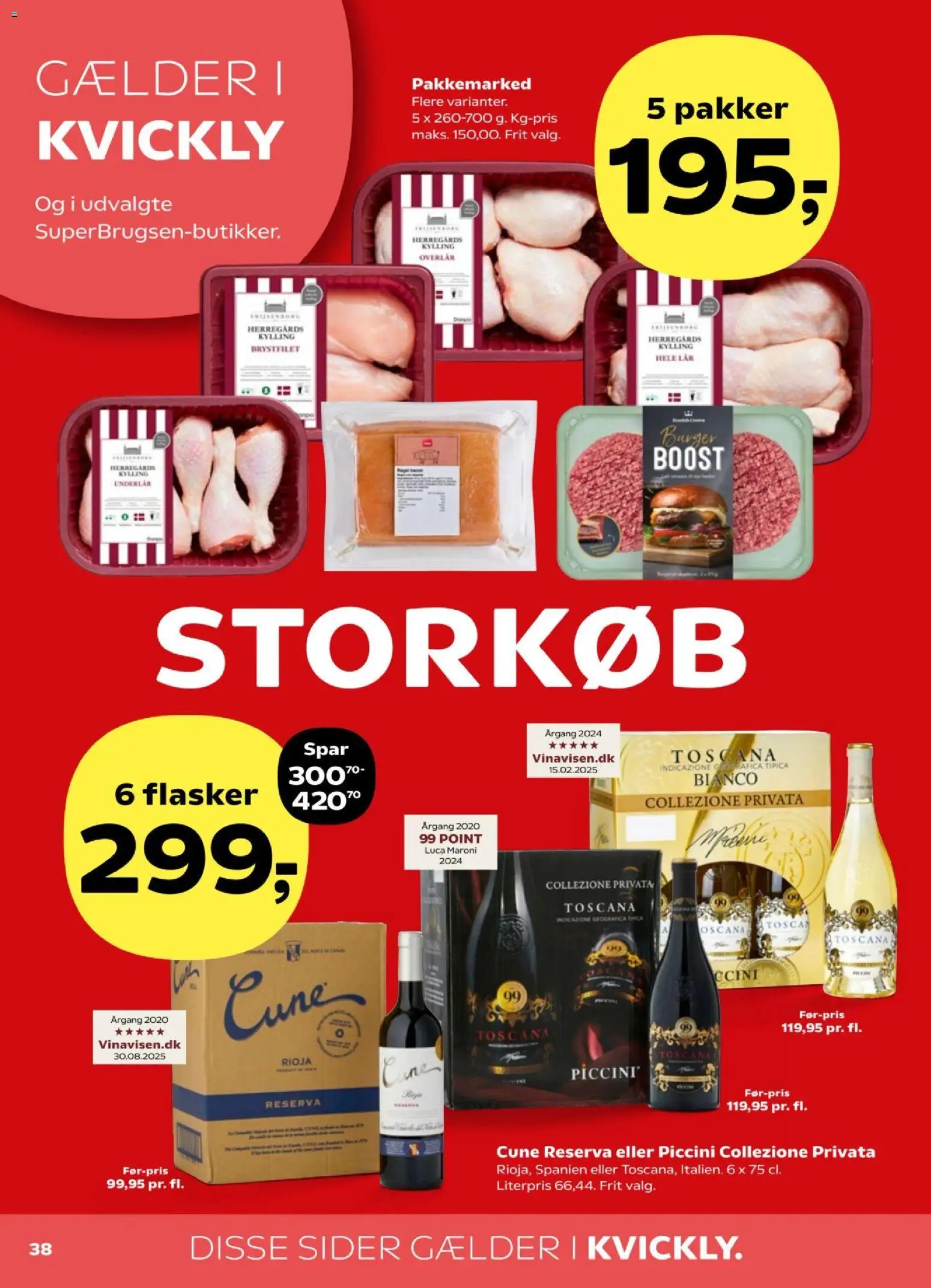 Kvickly tilbudsavis – gyldig fra 16.01.2026 | Side: 38