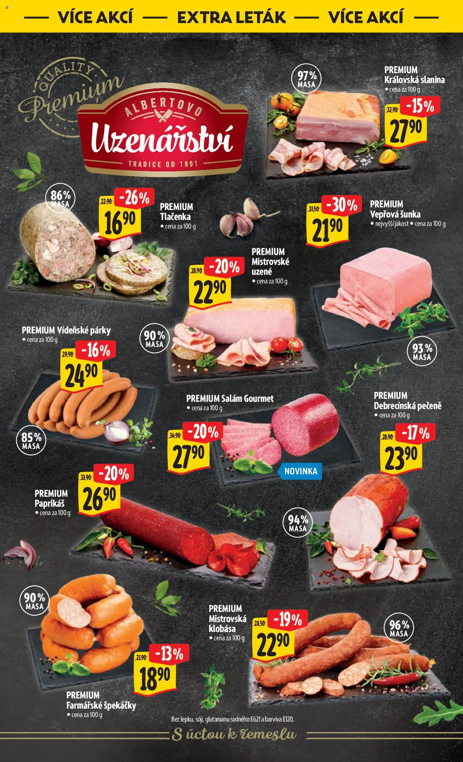 Albert leták - Hypermarket od 14.01.2026 | Strana: 44 | Produkty: Gourmet, Salám, Šunka, Vídeňské párky