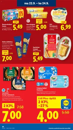 Lidl tarjoukset – voimassa 18.09.2025 alkaen | Sivu: 28