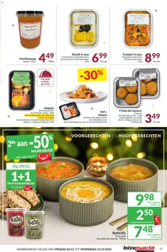 Intermarché folder week 52 - Voorbeeld van een folder van Intermarché, geldig van 26.12.2025 | Pagina: 15 | Producten: Zalm, Scampi, La, Kaart