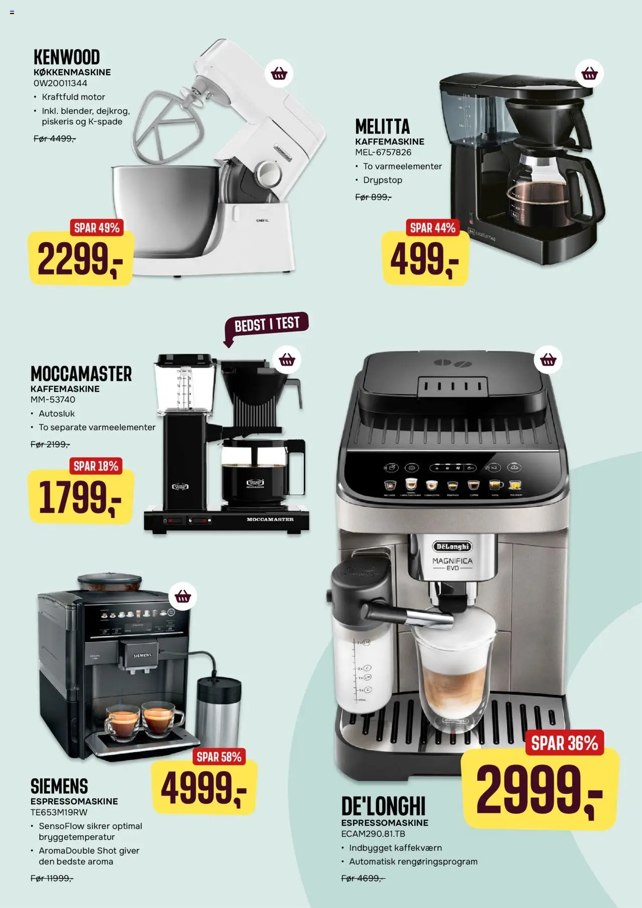 Skousen Tilbudsavis gyldig fra 18.08.2025 | Side: 7 | Produkter: Piskeris, Kaffemaskine