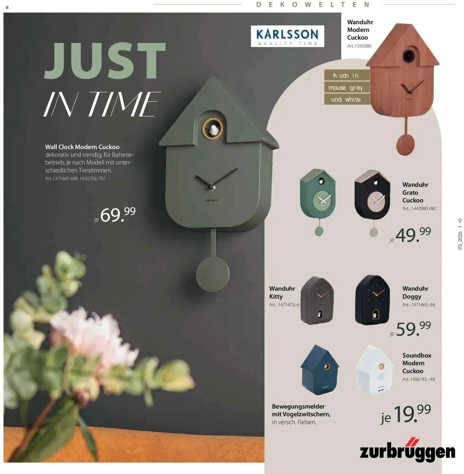 Zurbrüggen Frühlings-Boten für dein zuhause – gültig ab 14.04.2026 | Seite: 7 | Produkte: Batterie