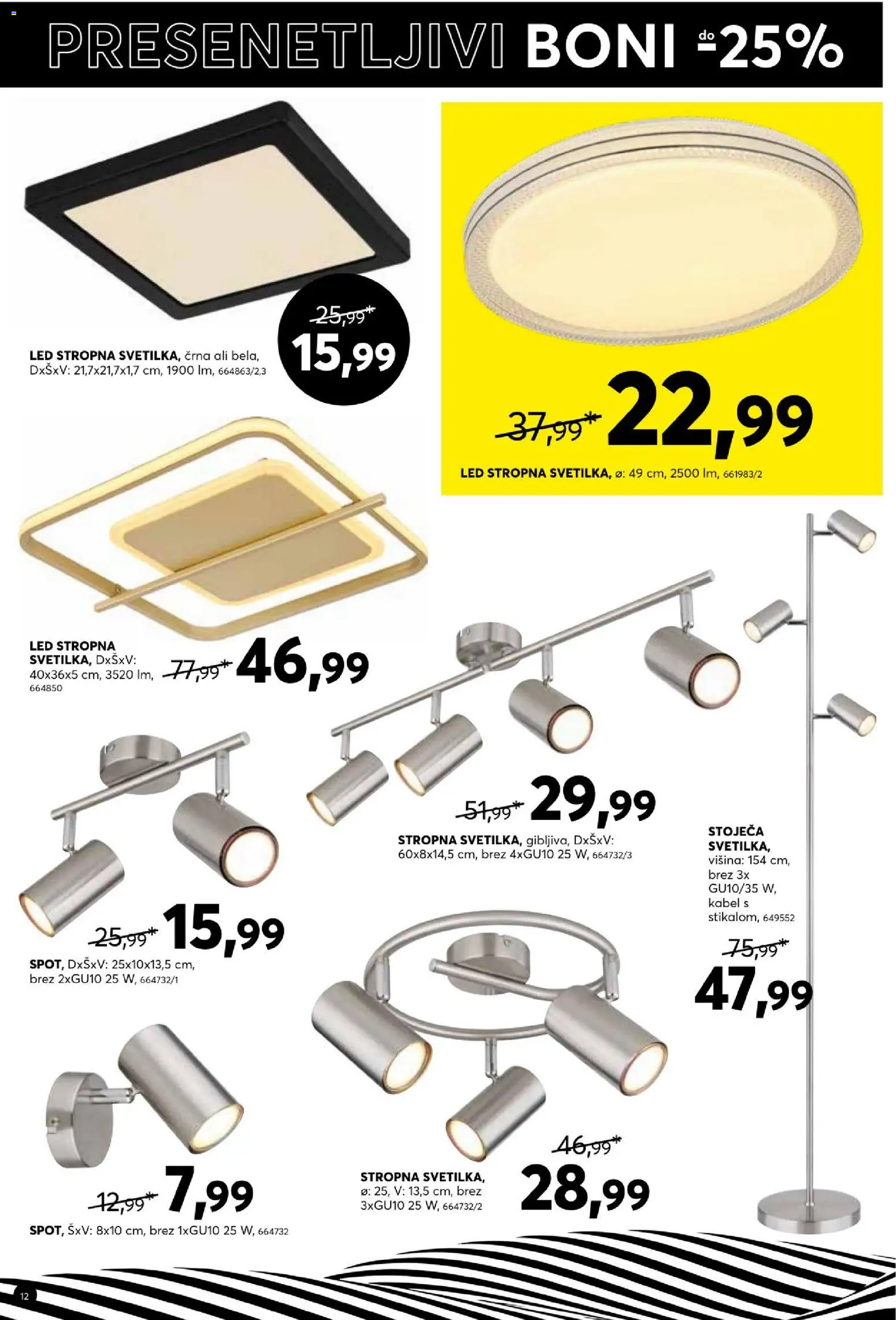 Novi Dipo katalog ponudbe – veljaven od 25.03.2026 | Stran: 12 | Izdelki: Kabel