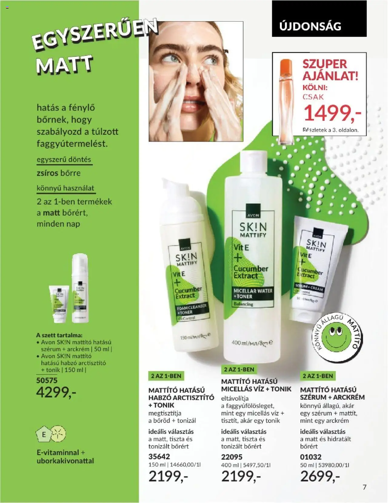 Avon akciós ujság - amely érvényes a következő dátumtól: 01.08.2025 | Oldal: 7