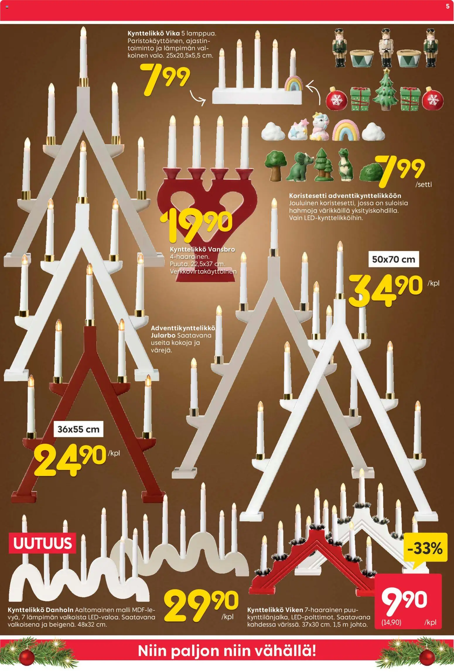 Rusta - Black Friday – voimassa 17.11.2025 alkaen | Sivu: 5 | Tuotteet: Kynttelikkö