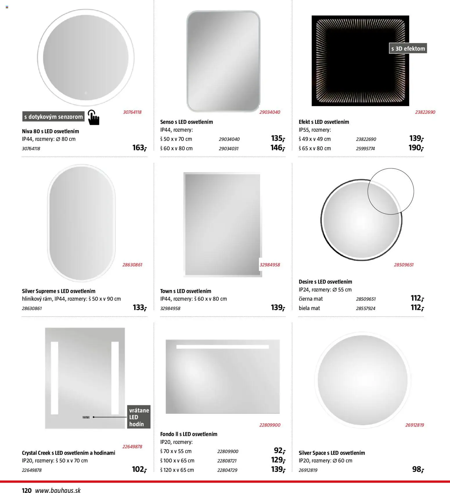 Nové Bauhaus akcie – leták je platný od 15.12.2025 | Strana: 120 | Produkty: Led