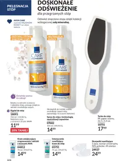 Pogląd oferty "Avon Katalog 4 2026" - ważna od 01.04.2026 | Strona: 144 | Produkty: Kąpiel, Zapach, Krem do stóp, Spray do stóp