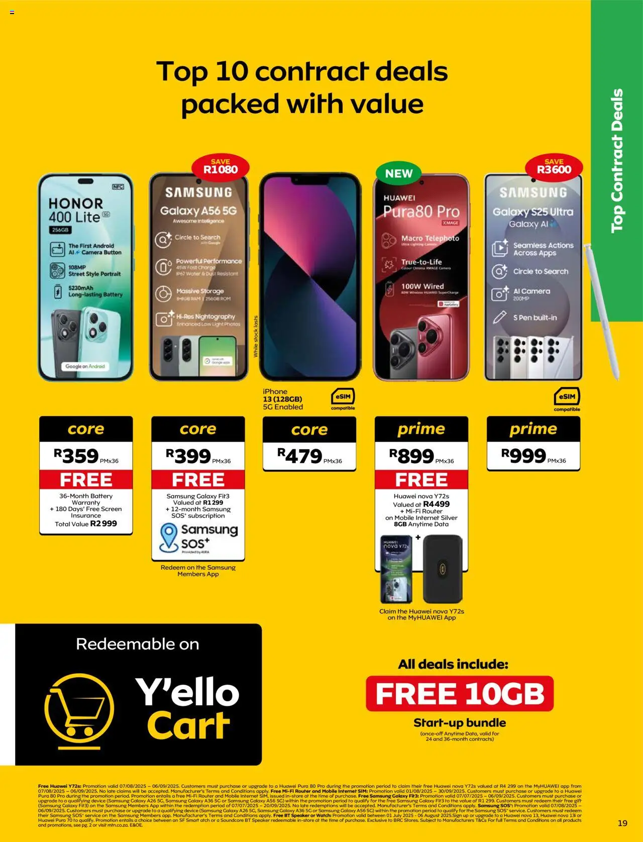 MTN Deals │ valid from 07.08.2025 | Page: 19 | Products: Sim, Router, Battery, Pen
