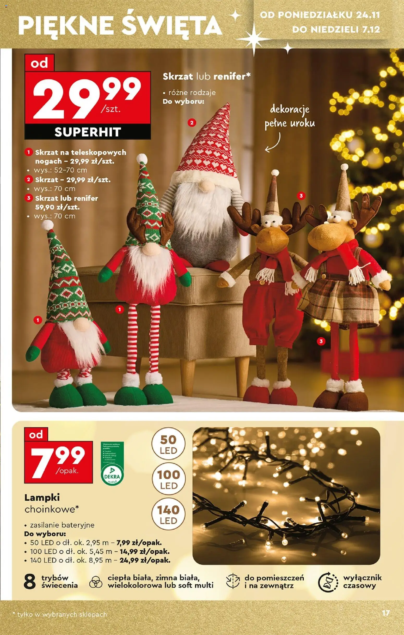 Biedronka Black Friday od 24.11.2025 | Strona: 19 | Produkty: Lampki