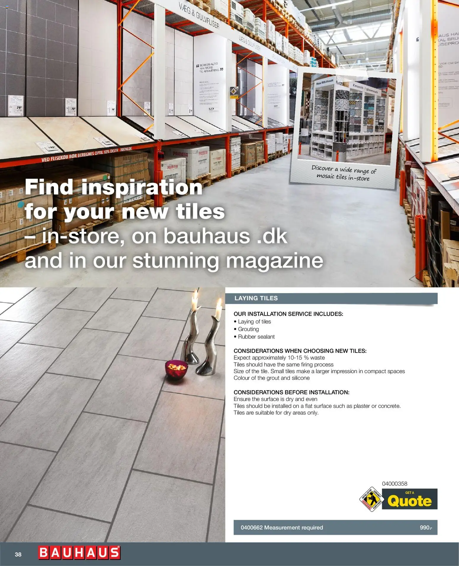 Bauhaus tilbudsavis – gyldig fra 01.01.2026 | Side: 38