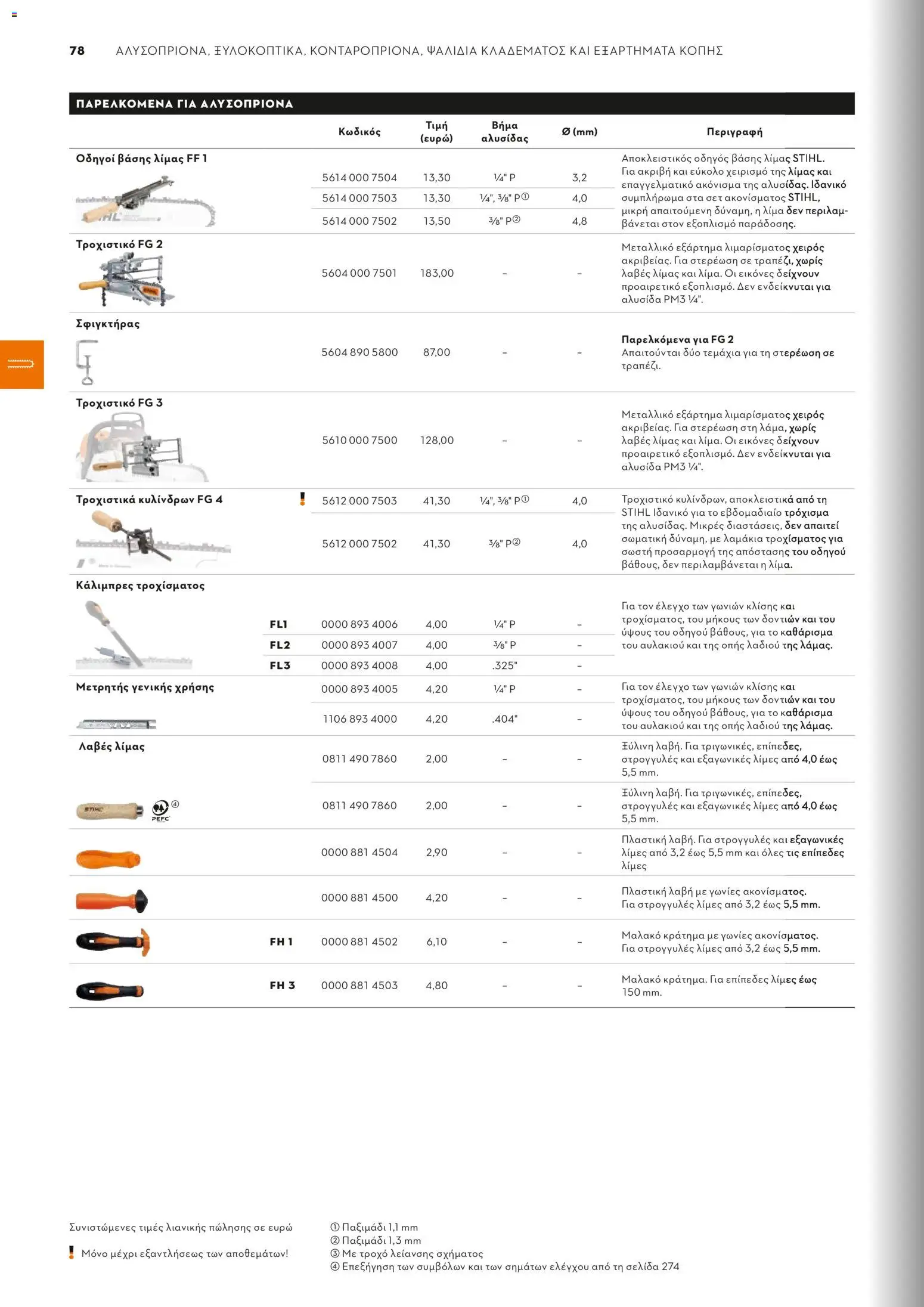 Stihl - Κατάλογος – σε ισχύ από 01.02.2026 | Σελίδα: 79