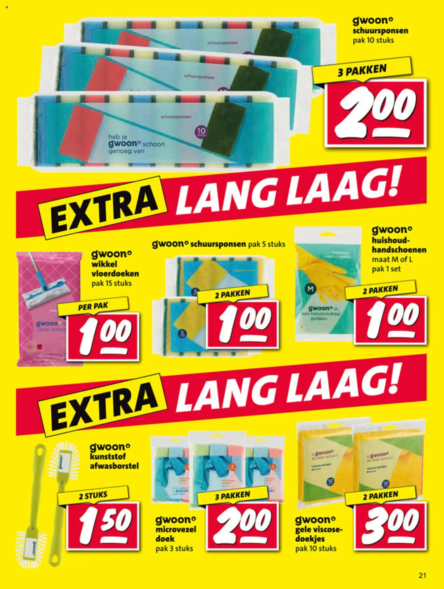 {H1} | Pagina: 21 | Producten: Ostyalap, Handschoenen