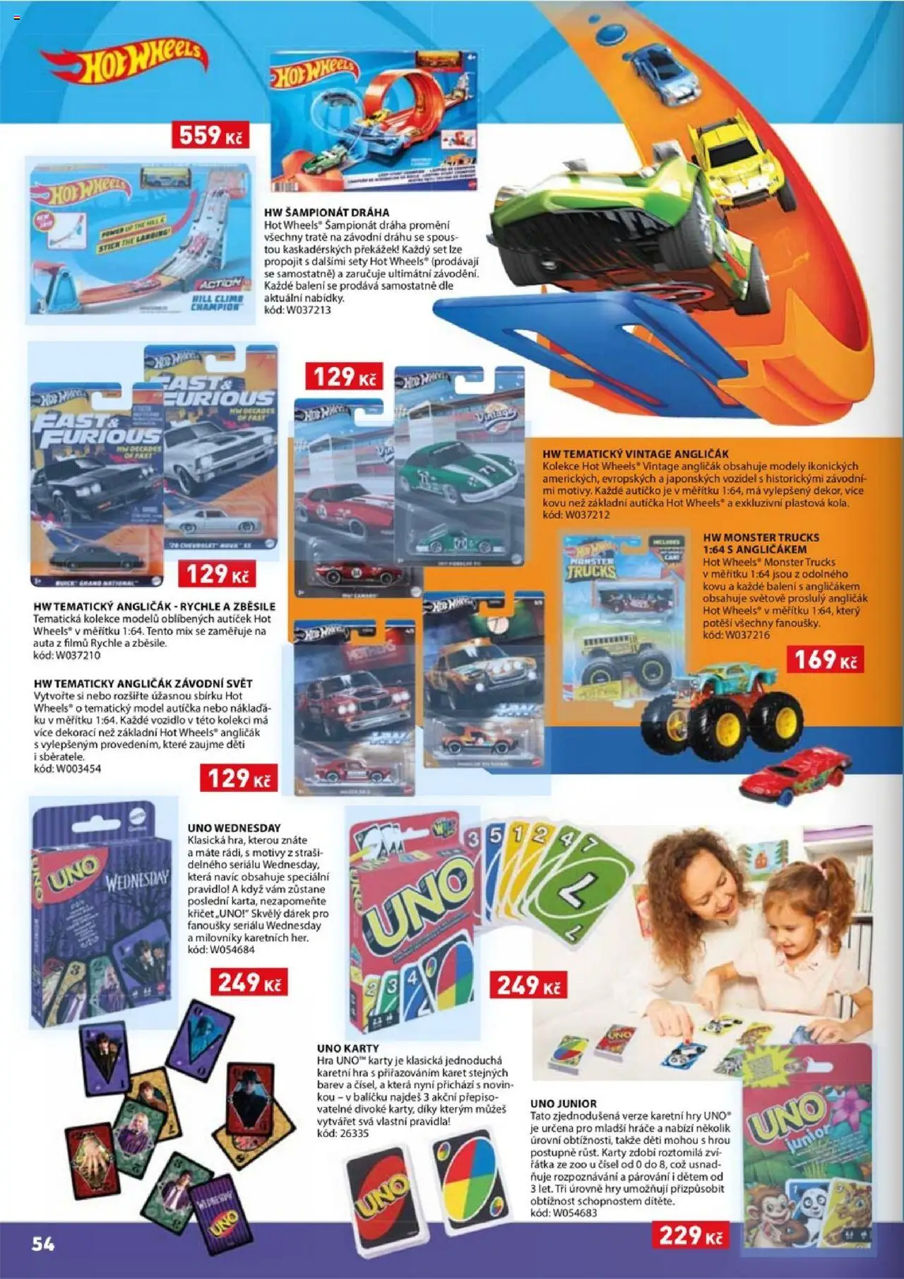 Wiky katalog - Vánoce 2025 od 14.10.2025 | Strana: 54 | Produkty: Monster, Hra, Modely, Karty