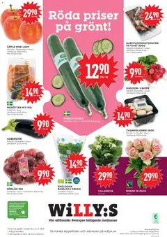 AUBERGINE, NEDERLÄNDERNA Klass 1 - Förhandsvisning av reklamblad från butik Willys aktuell från 13.04.2026 | Sida: 8