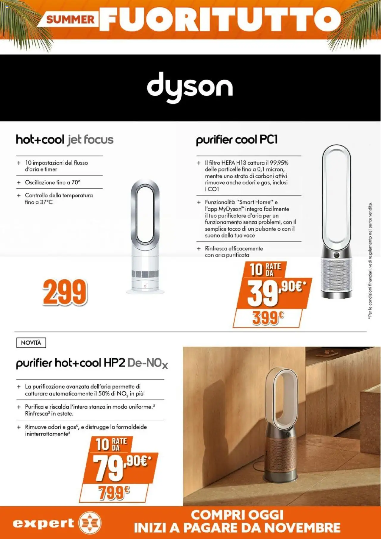 Volantino Expert del 31.07.2025 | Pagina: 8 | Prodotti: Purificatore d'aria, Dyson