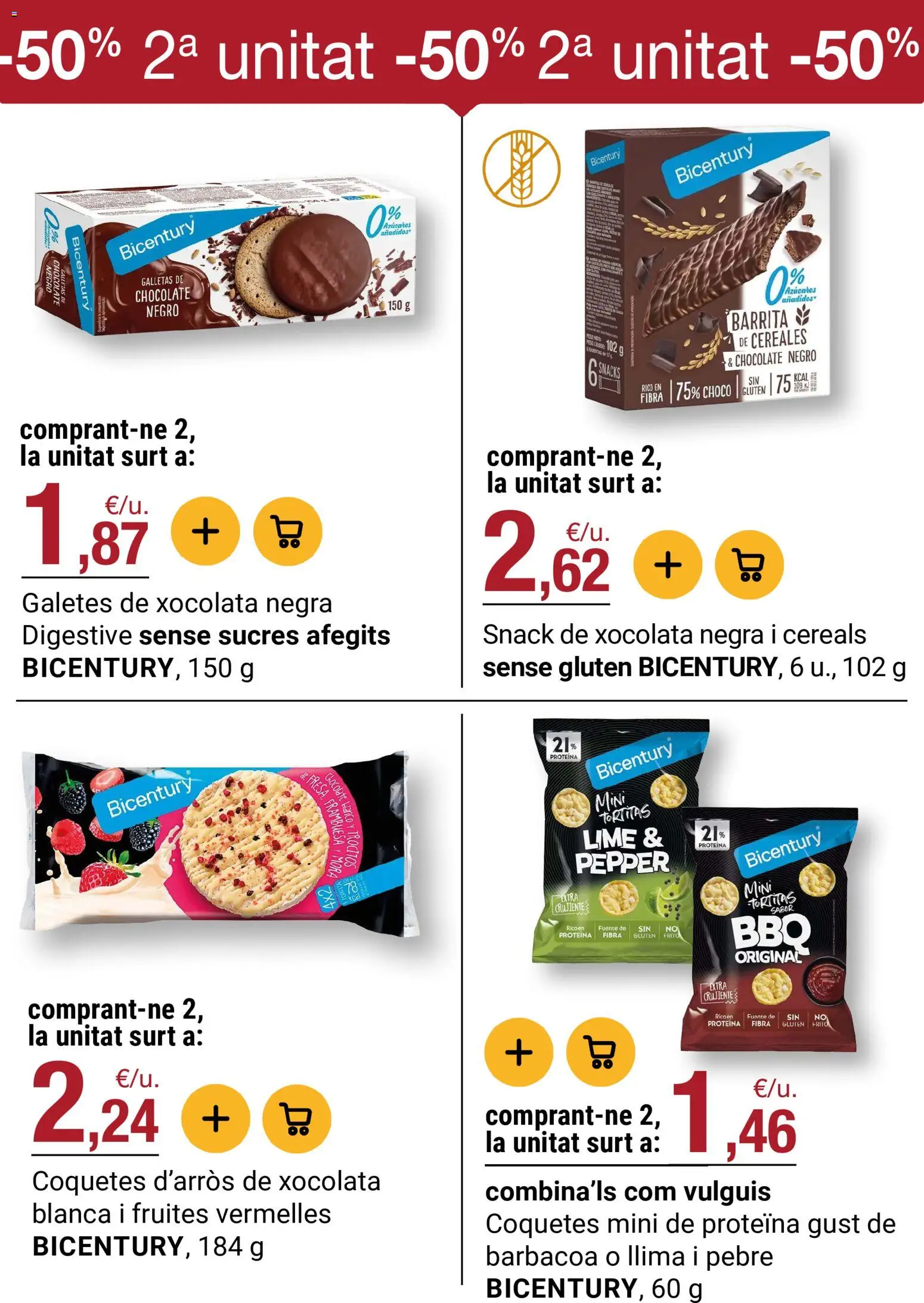 Bonpreu folleto │ válido desde el 08.04.2026 | Página: 13 | Productos: Chocolate, Cereales, Galletas, Barbacoa
