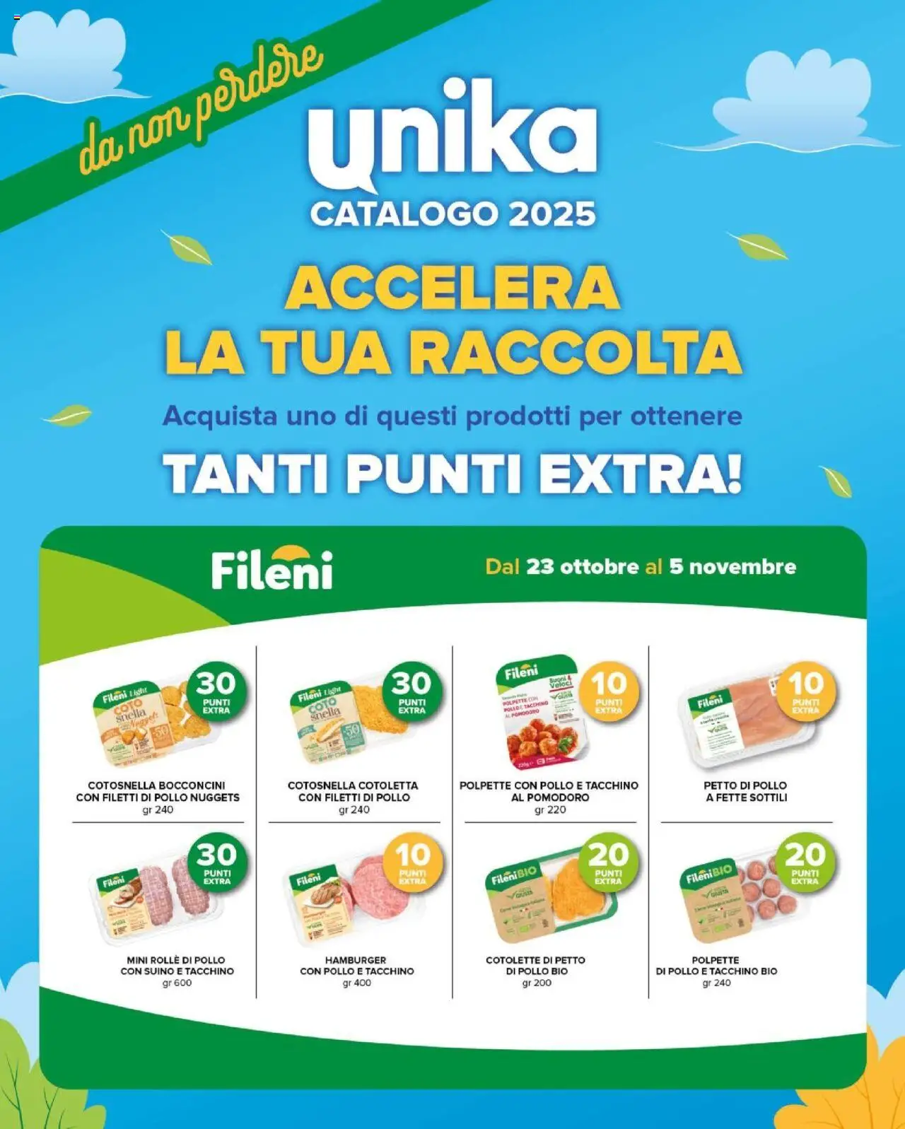 Volantino Tigre del 22.10.2025 | Pagina: 5 | Prodotti: Nuggets, Tacchino, Pomodoro, Hamburger