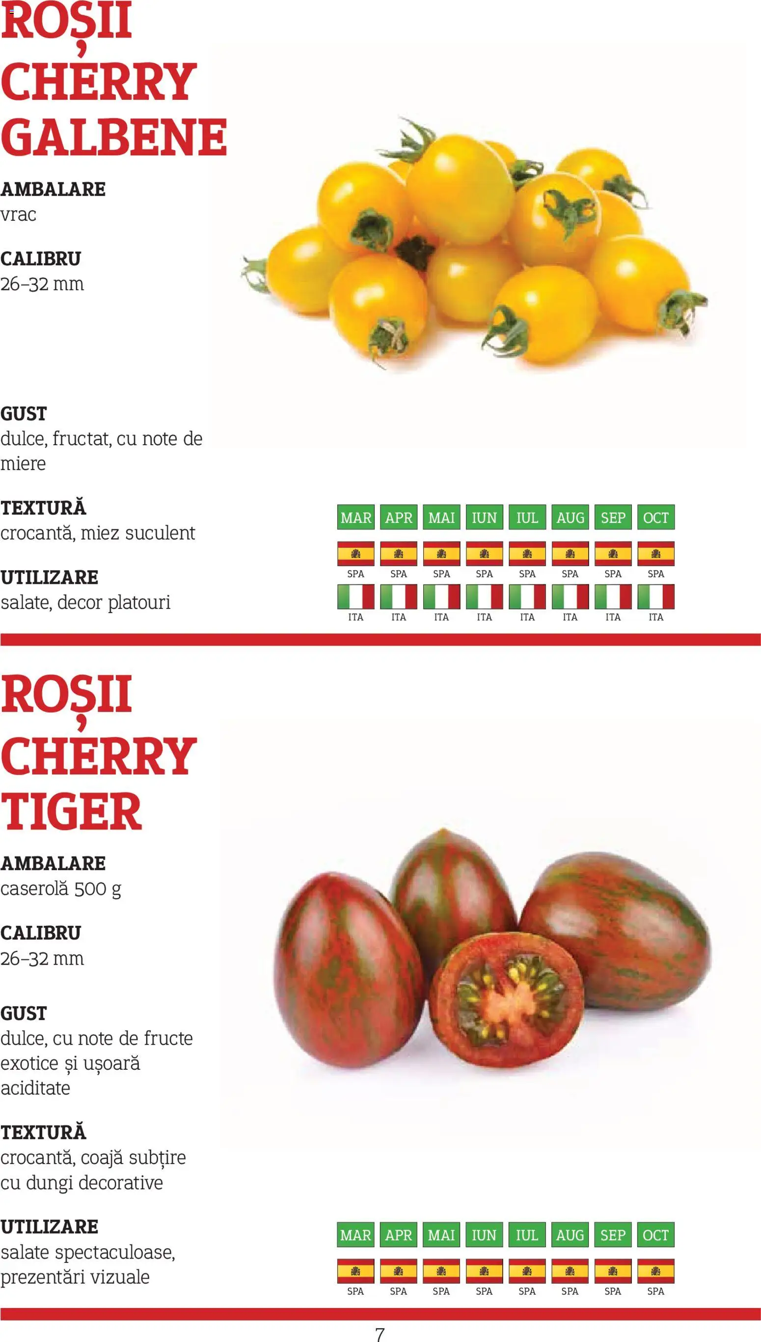 Noul catalog Metro – valabil de la 10.11.2025 | Pagină: 7 | Produse: Roșii, Fructe