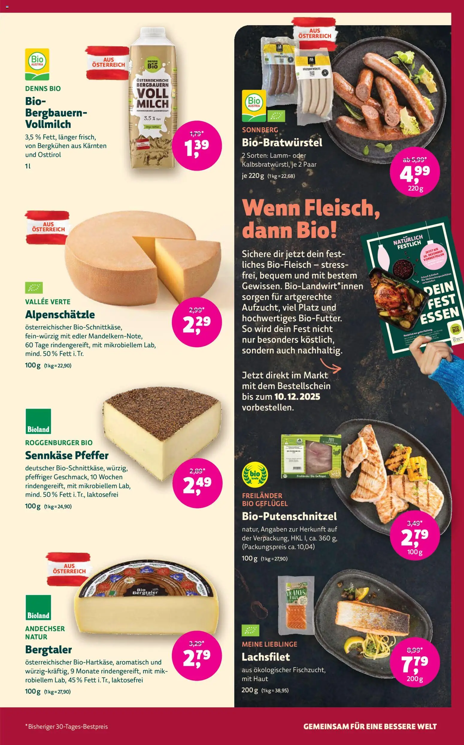 Denns BioMarkt Angebote gültig ab 19.11.2025 | Seite: 5 | Produkte: Pfeffer, Milch