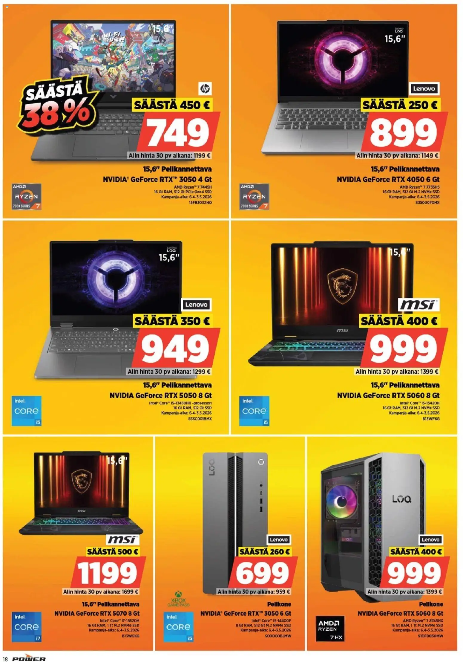Power tarjoukset – voimassa 27.04.2026 alkaen | Sivu: 19
