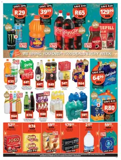 Checkers specials catalogue – valid from 08.12.2025 | Page: 9 | Products: TV, Coffee, Juice, Water