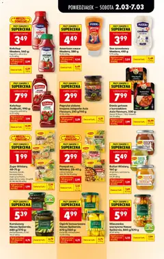 Pogląd oferty "Ogórki konserwowe Nasza Spiżarnia, 670 g/360 g, ćwiartki, kanapkowe" - ważna od 02.03.2026 | Strona: 53