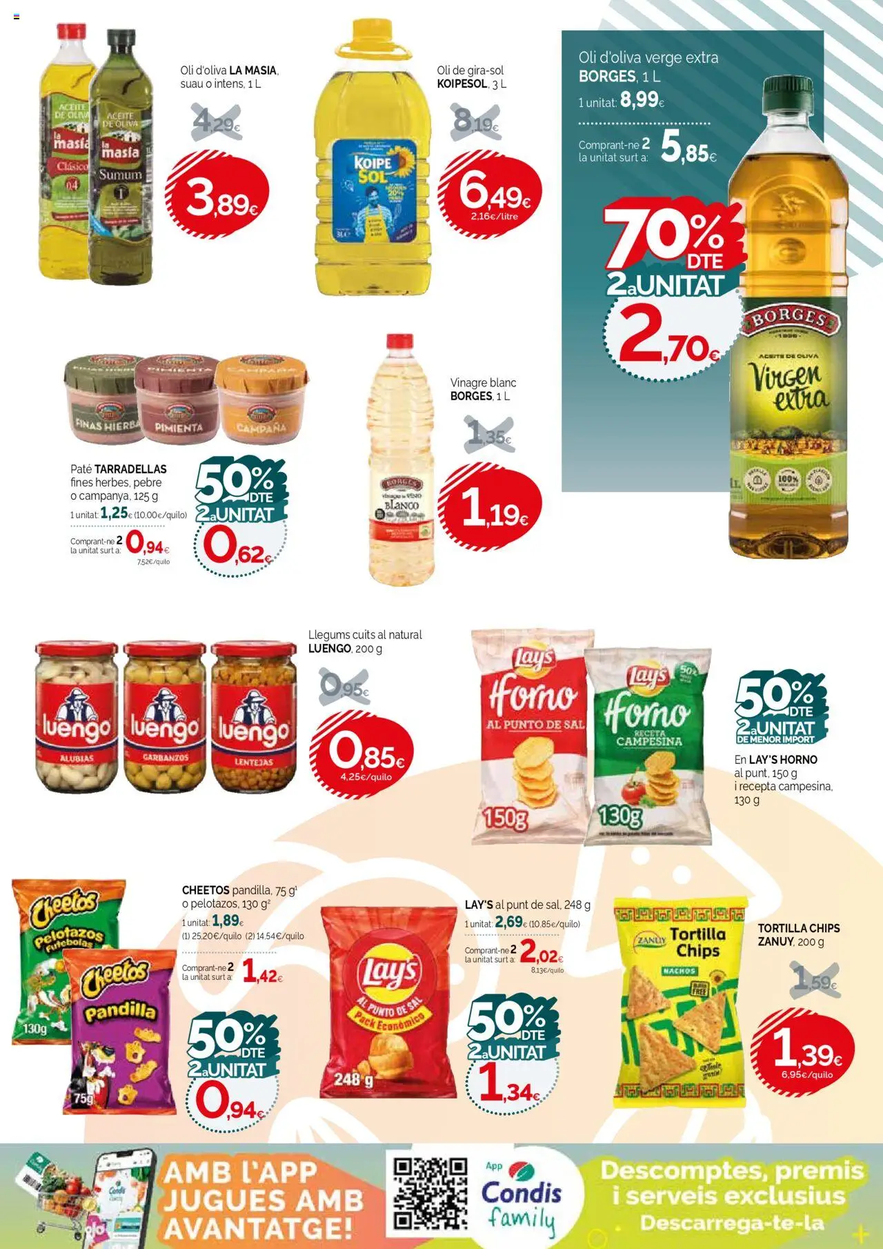 Condis folleto life │ válido desde el 20.08.2025 | Página: 15 | Productos: Καλτσάκια μισά, Paté, Horno, Δεξαμενή