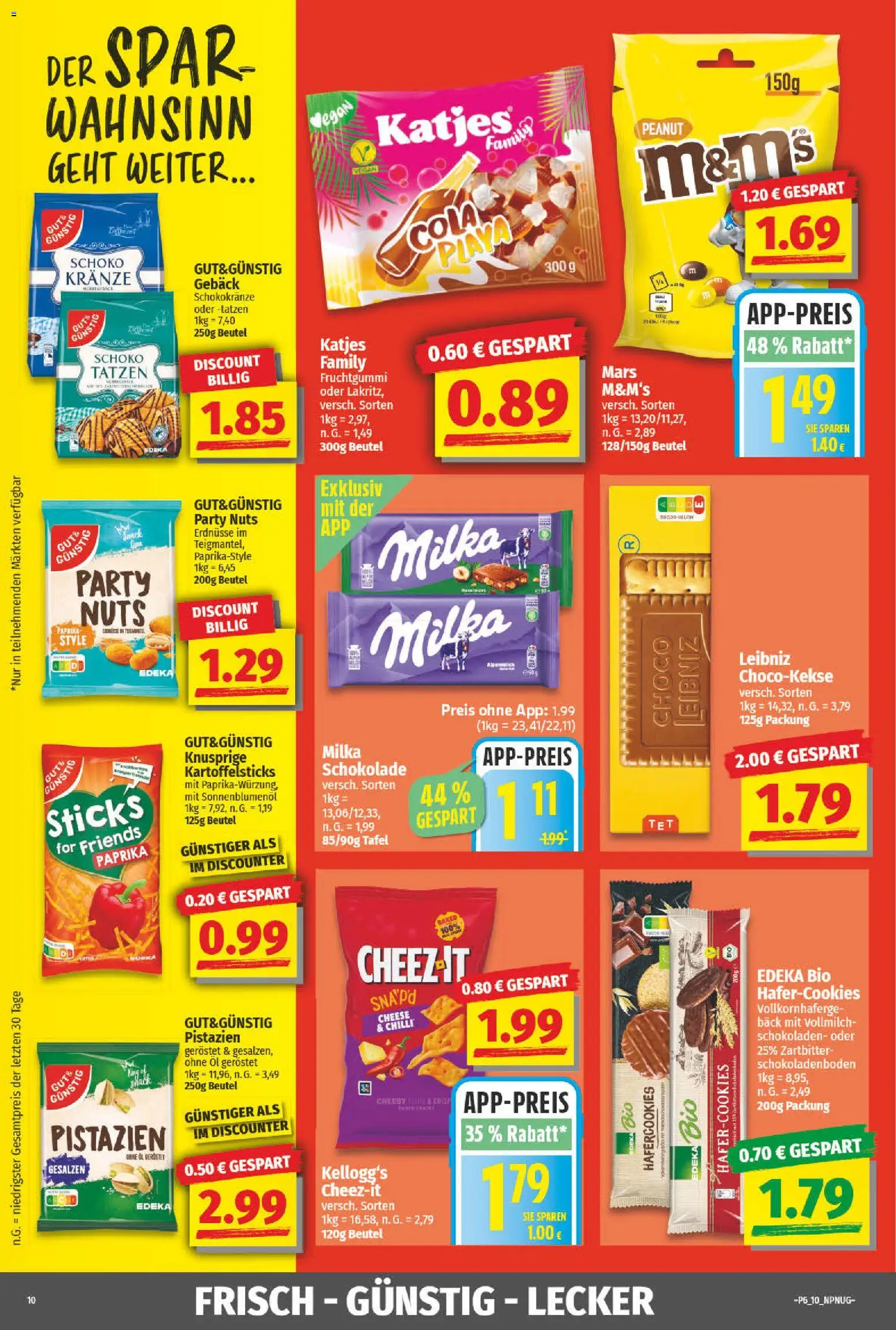 NP Discount Prospekt 	 – gültig ab 02.02.2026 | Seite: 10 | Produkte: Katjes, Kellogg's, M&M's, Mars