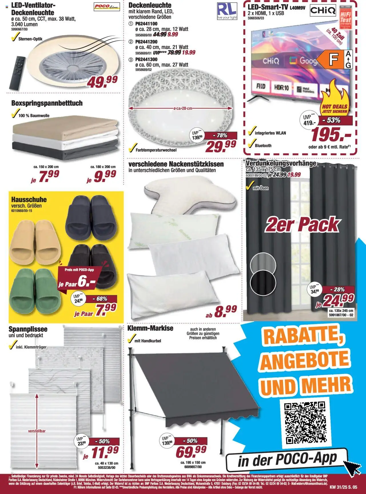 Poco Prospekt 	 - gültig ab dem 26.07.2025 | Seite: 5 | Produkte: Hifi, USB, Hausschuhe