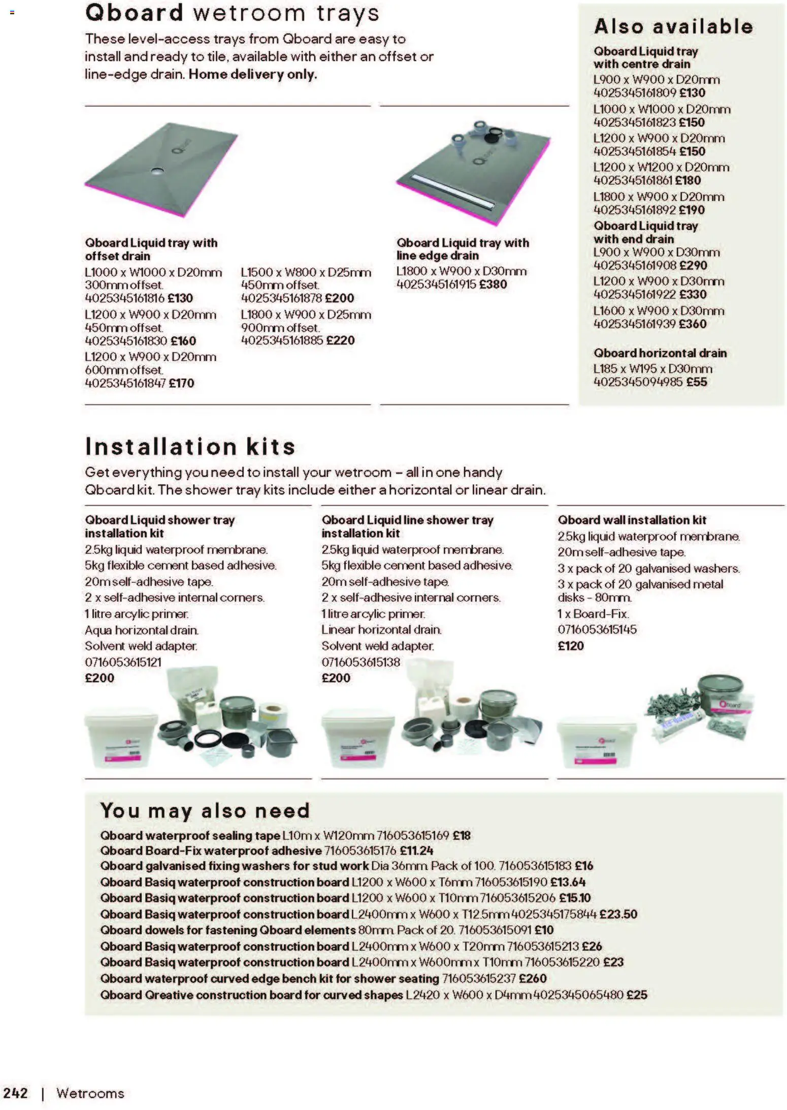 {H1} | Page: 242 | Products: Shower