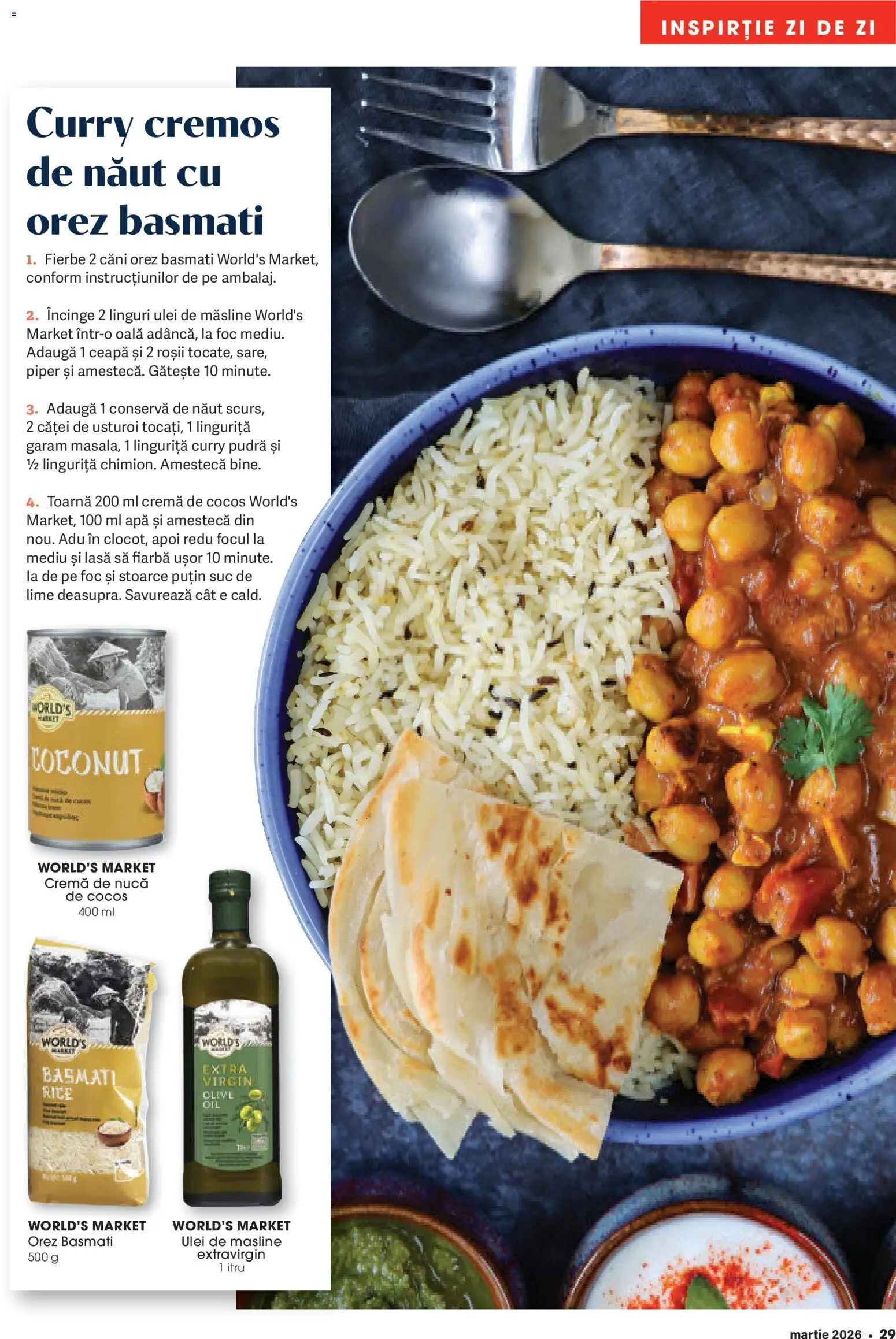 Noul catalog Mega Image – valabil de la 26.02.2026 | Pagină: 29 | Produse: Linguri, Oală, Măsline, Roșii