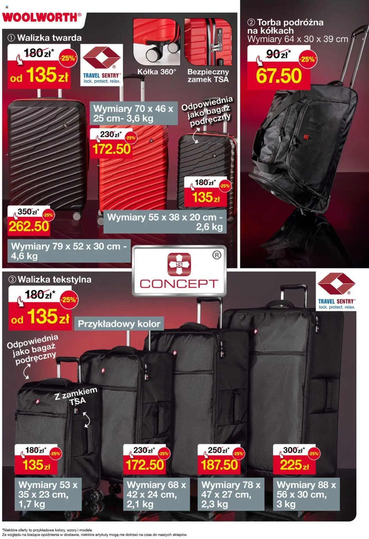 Woolworth Gazetka od 01.08.2025 | Strona: 10 | Produkty: Torba podróżna, Walizka, Torba