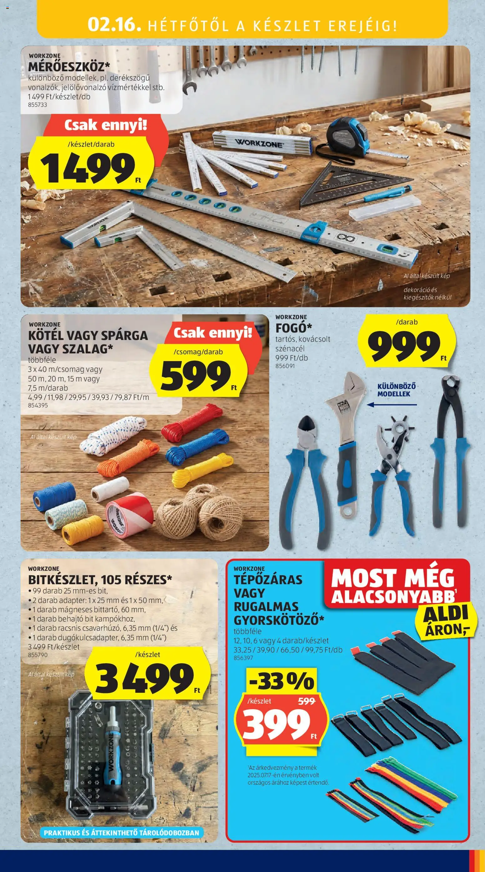 Aldi akciós ujság - amely érvényes a következő dátumtól: 12.02.2026 | Oldal: 15