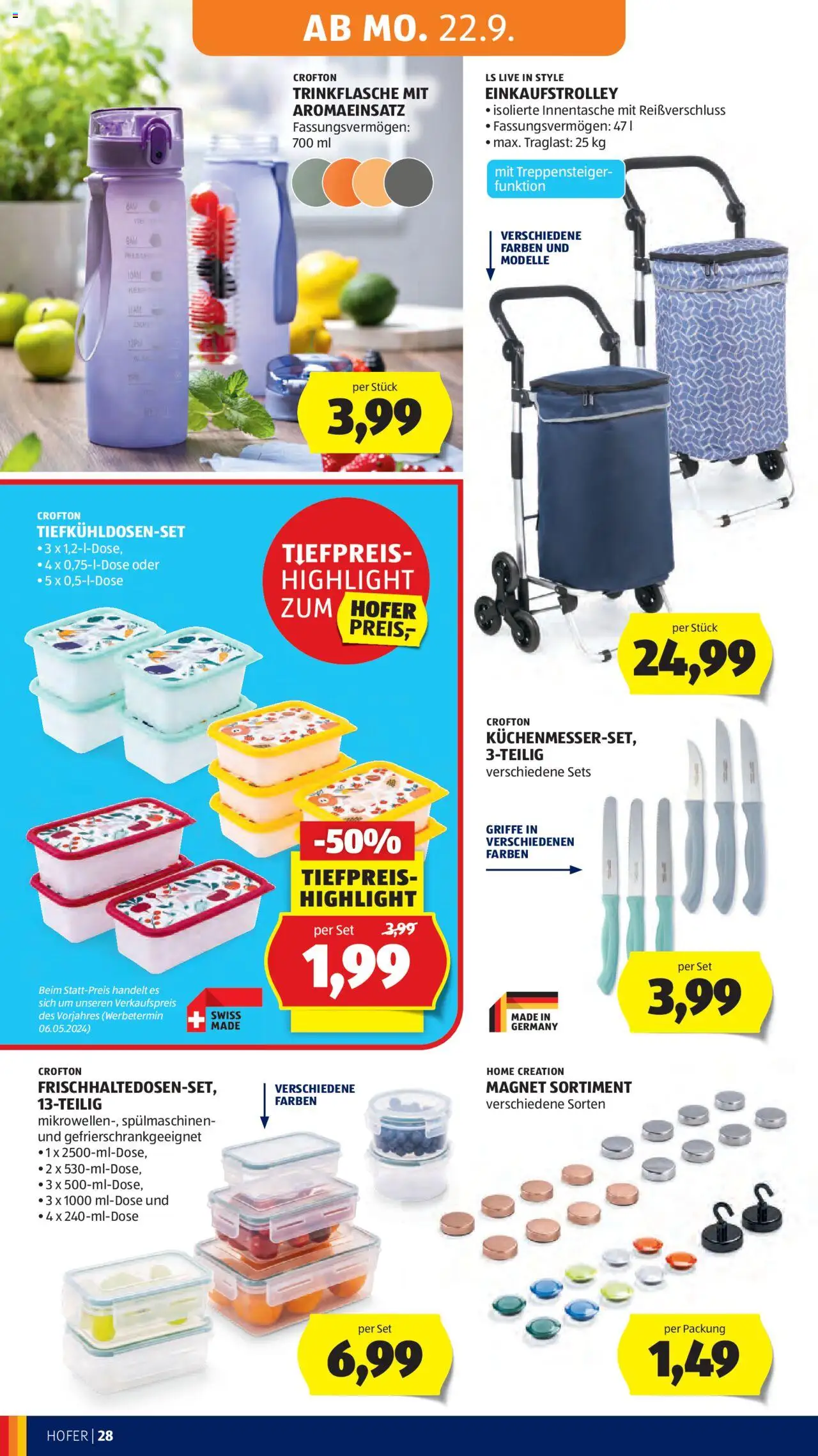 Hofer Flugblatt gültig ab 19.09.2025 | Seite: 32