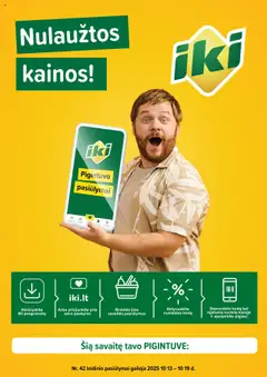 IKI leidinys galioja nuo 13.10.2025