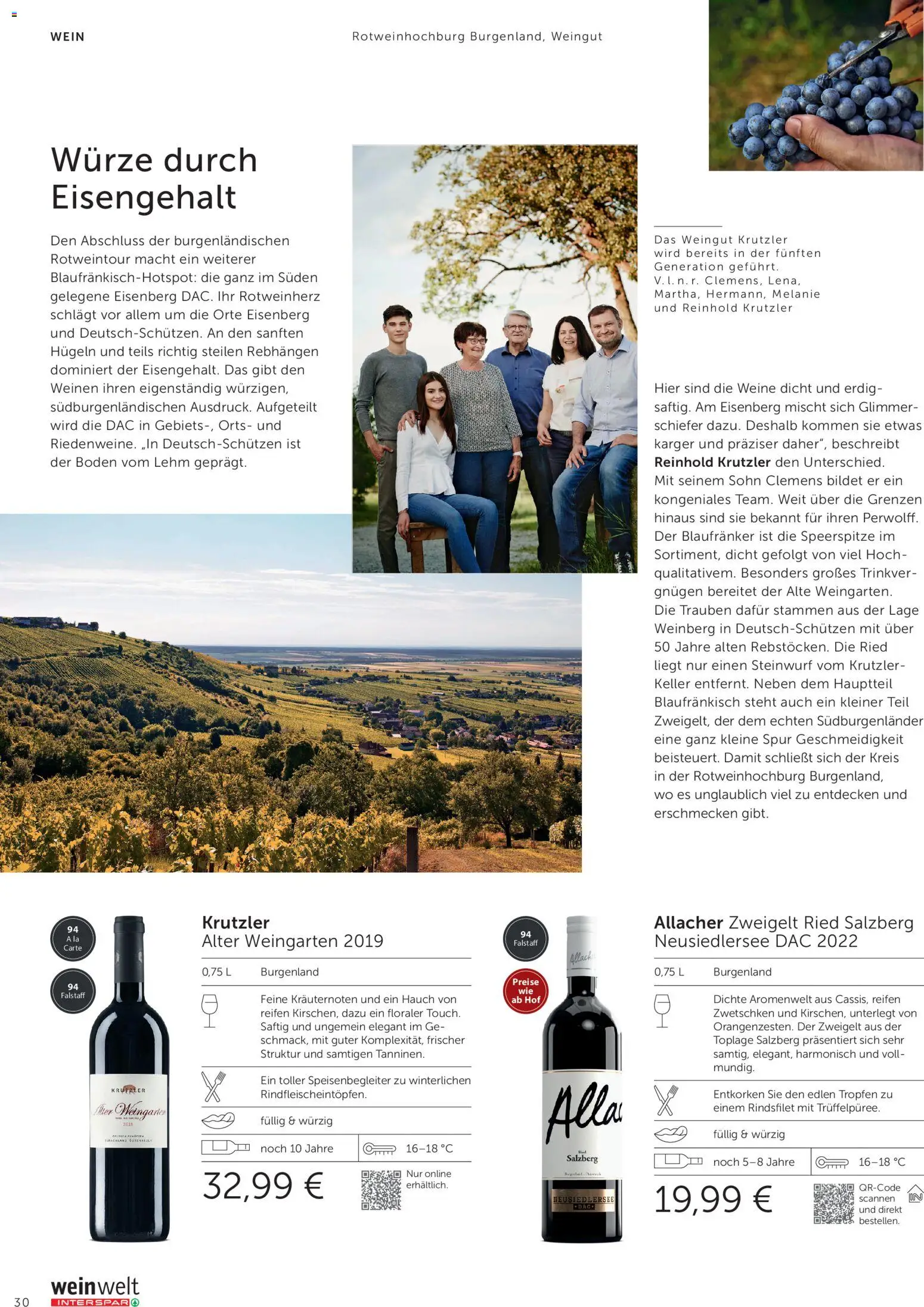 Interspar Meine Weinwelt Ausgabe Winter 2025 gültig ab 14.12.2025 | Seite: 30 | Produkte: Wein
