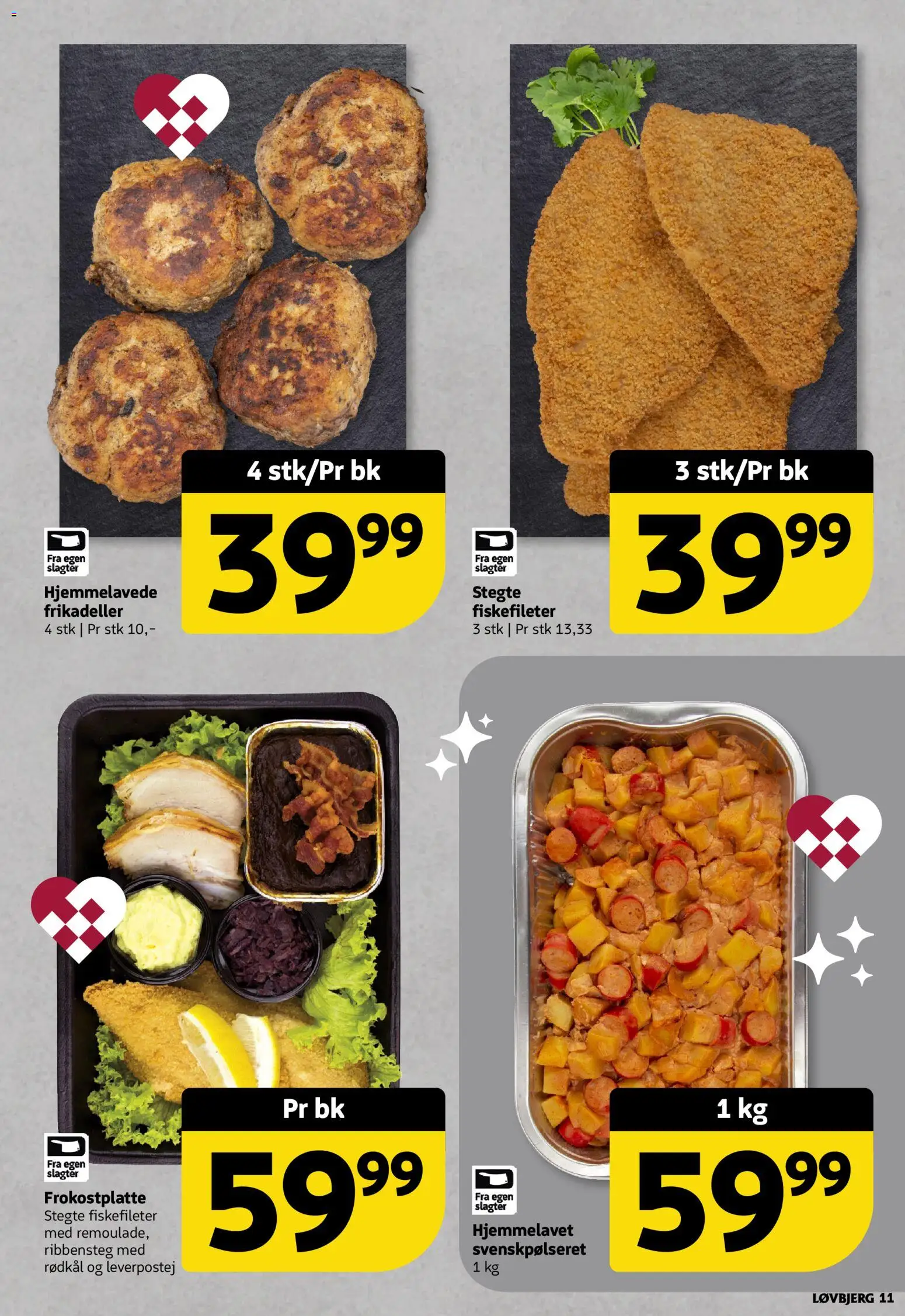 Løvbjerg tilbudsavis – gyldig fra 12.12.2025 | Side: 13 | Produkter: Rødkål, Leverpostej, Frikadeller
