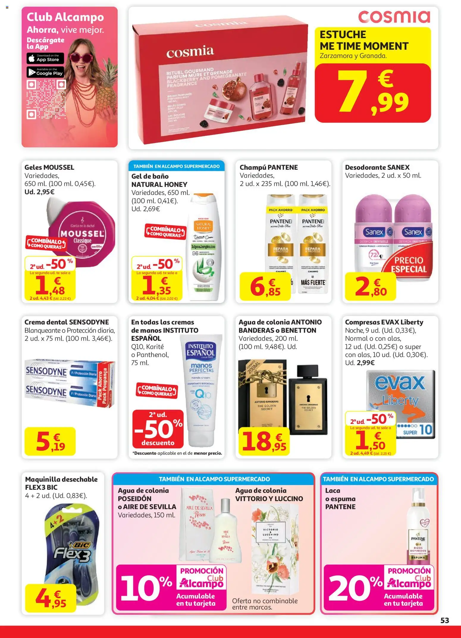 Alcampo - HG Unico │ válido desde el 11.12.2025 | Página: 53 | Productos: Agua de colonia, Champú, Colonia, Gel de baño