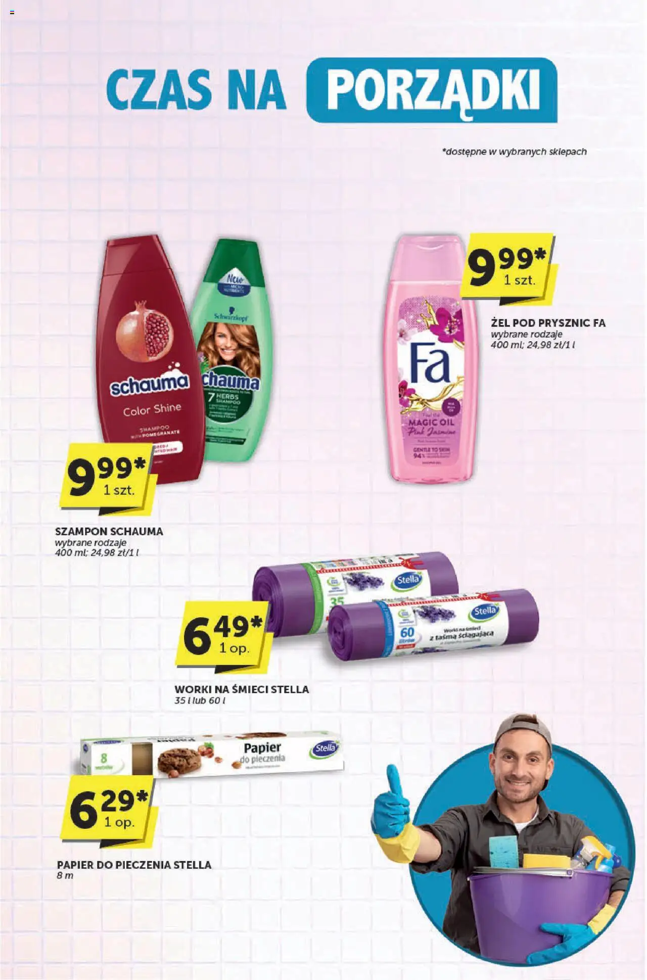 Euro Sklep Gazetka - Katalog od 02.10.2025 | Strona: 29 | Produkty: Papier do pieczenia, Prysznic, Szampon, Żel pod prysznic